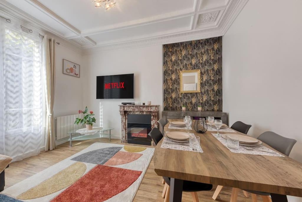 Apartament Proche Paris, Gare Rer C A 2 Min A Pieds, Notre Dame A 15Min, Parking Prive Et Traveller Awards 2025 Choisy-le-Roi Zewnętrze zdjęcie