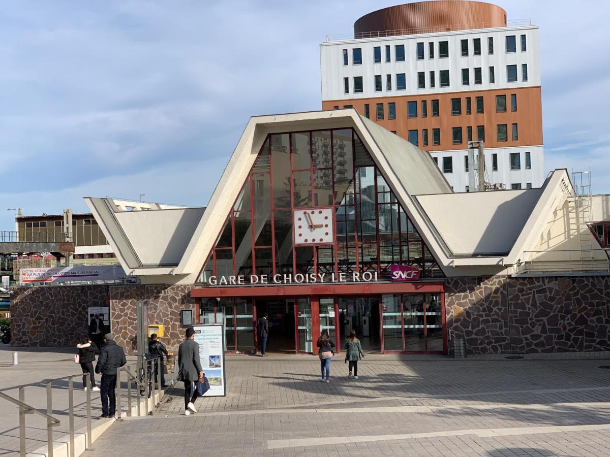 Apartament Proche Paris, Gare Rer C A 2 Min A Pieds, Notre Dame A 15Min, Parking Prive Et Traveller Awards 2025 Choisy-le-Roi Zewnętrze zdjęcie